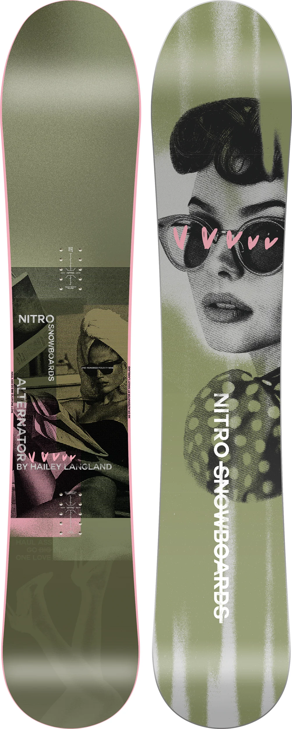 Nitro Alternator X Hailey Women's Snowboard - Image 10