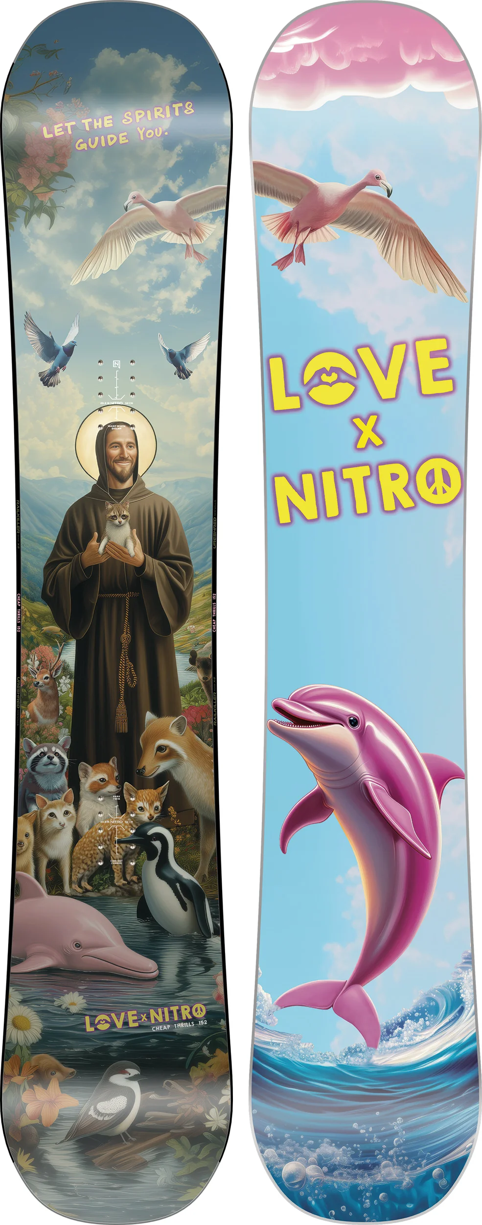 Nitro Cheap Thrills X Love Snowboard - Image 7