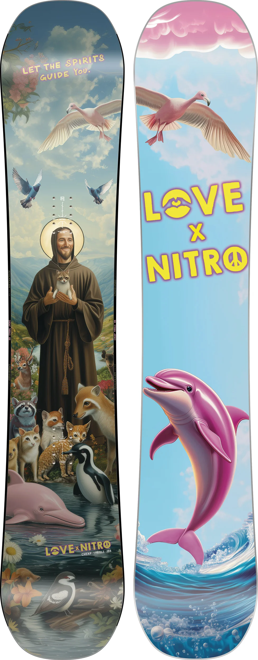 Nitro Cheap Thrills X Love Snowboard - Image 8