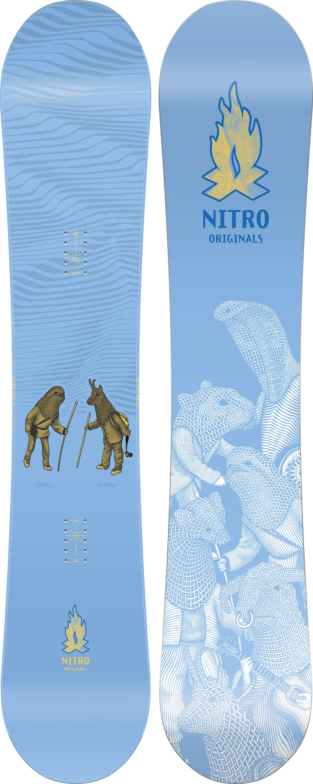 Nitro OG Team Guest Shaper Project Snowboard - Image 23