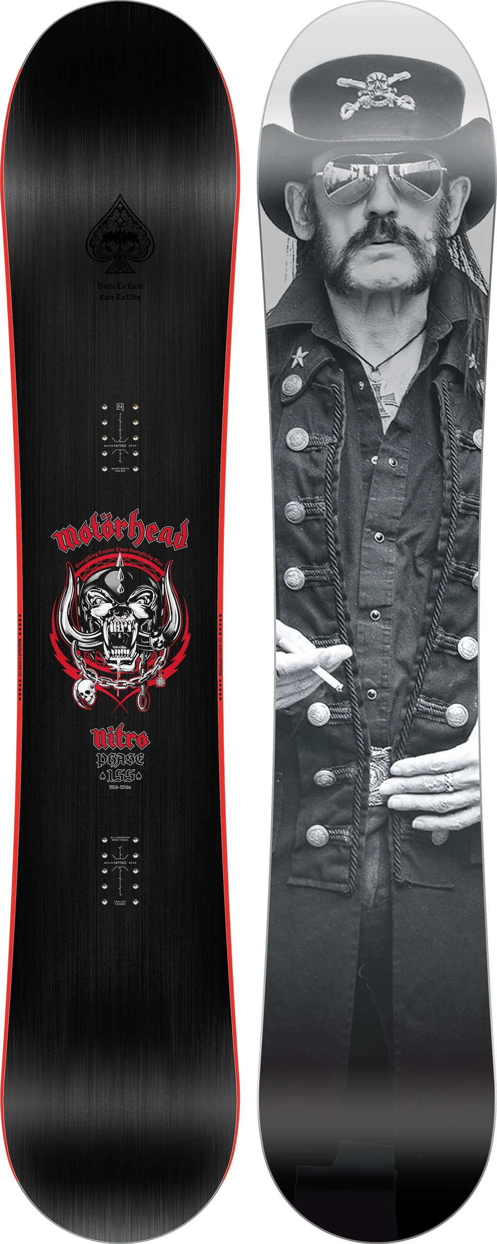 Nitro Phase X Motörhead Snowboard - Image 7